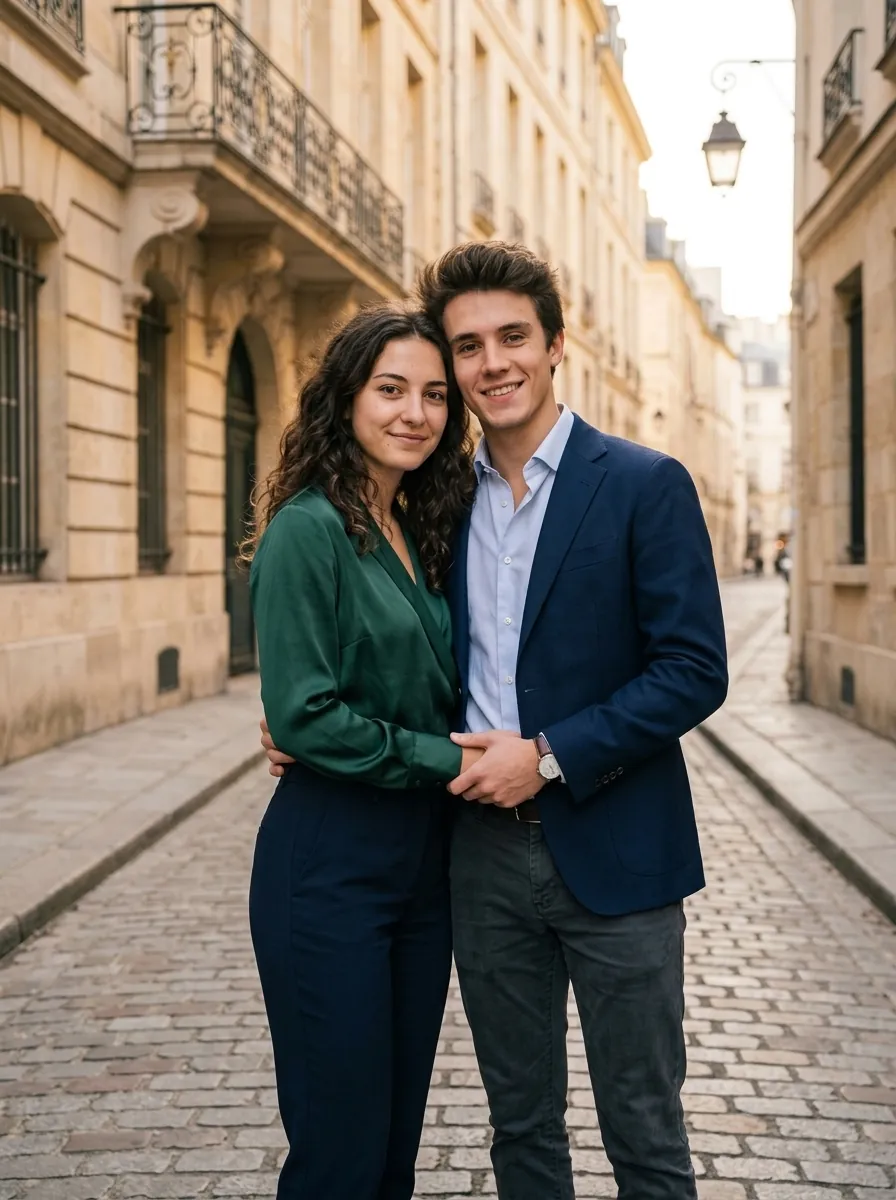Photo de Juliette et Arthur